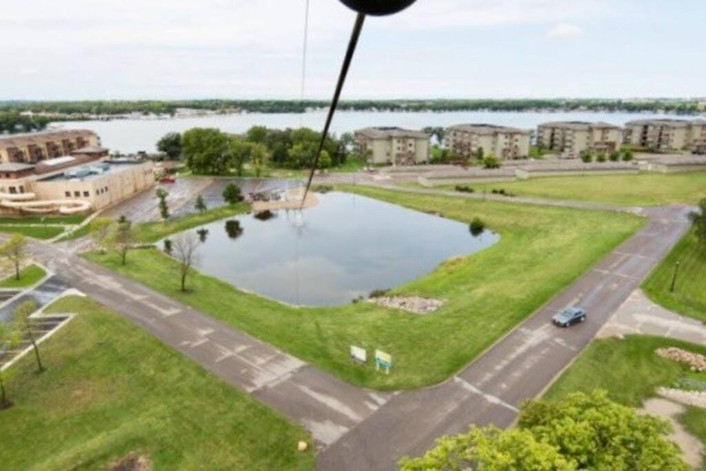 Boho Bungalow On The Pond W/ Hot Tub Arnolds Park Esterno foto